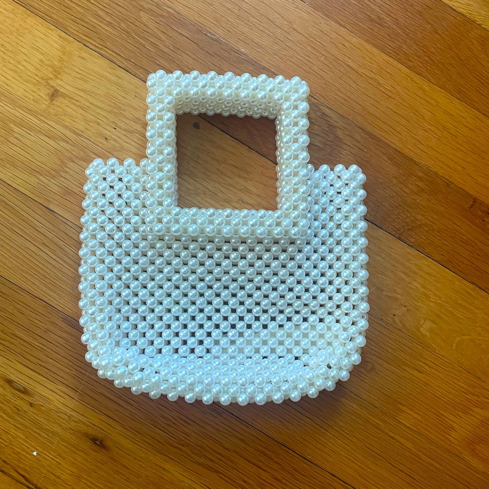 Beaded bridal bag!
